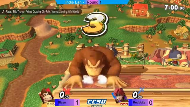 Indie LAN CCSU Smash Ultimate Tournament - Blaze (Ganondorf, Donkey Kong) vs RedVolta (Roy) смотреть онлайн