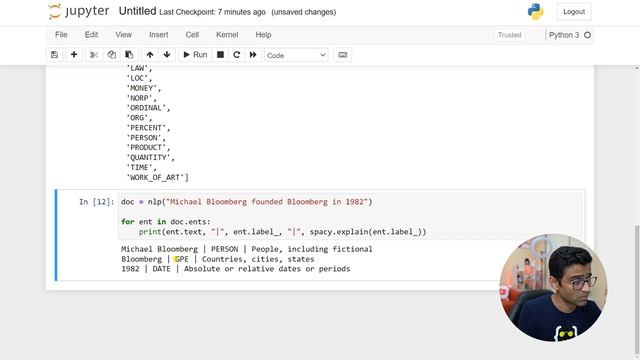 Named Entity Recognition (NER): NLP Tutorial For Beginners - S1 E12 смотреть онлайн