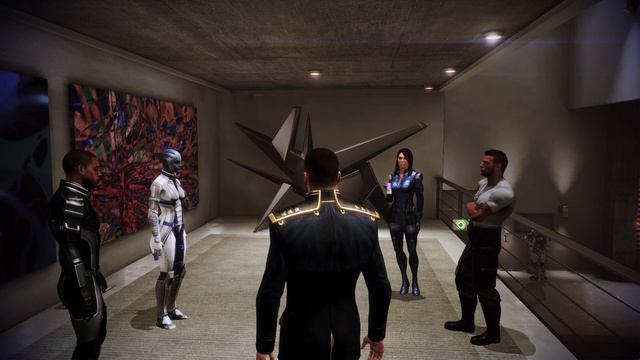 Прохождение Mass Effect 3 #112 Вечеринка у Шепарда Дома с Друзьями Гуляет вся Галактика Йо смотреть онлайн