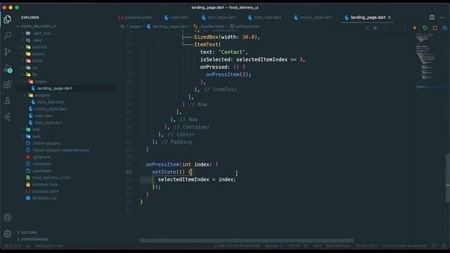 Flutter web and Figma - Food delivery UI - SpeedCode - part1 смотреть онлайн