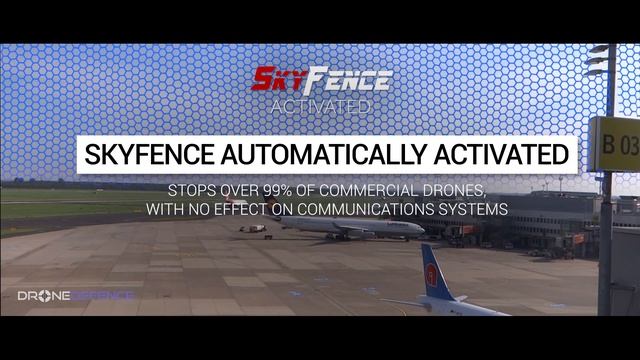 SkyFence™ Drone Defence System - Protecting Airports смотреть онлайн