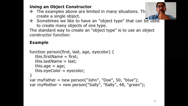 Java Script Objects смотреть онлайн