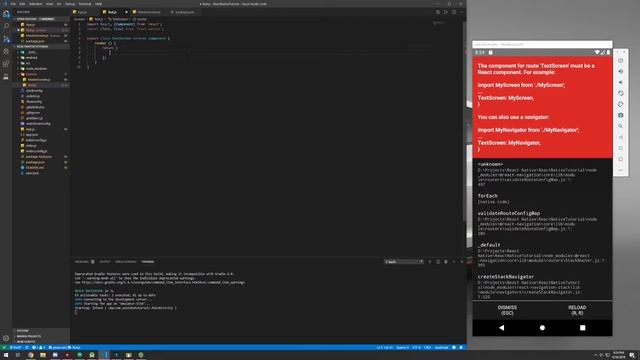 React Native Tutorial for Beginners - Part 3 [Adding Text] смотреть онлайн