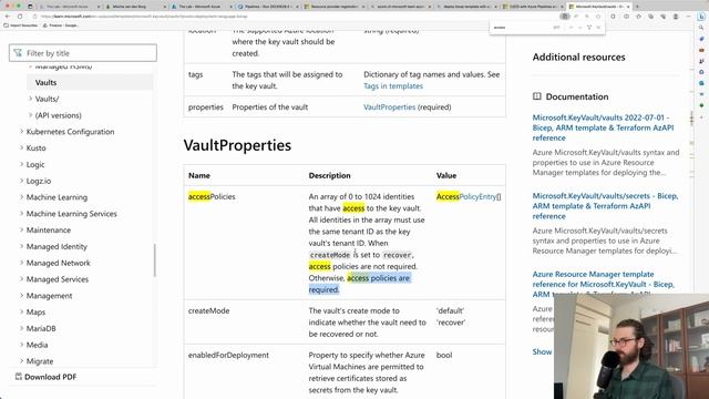 Finishing Pipeline Setup & Working on KeyVault Template - Azure Kubernetes Lab Series смотреть онлайн