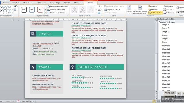 How to Edit Resume / CV in Microsoft Word and Photoshop смотреть онлайн