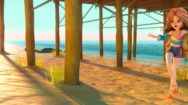 First Day Of School! Mermaids On Land - Mermaid High Episode 1 Animated Series - Cartoons for Kids смотреть онлайн