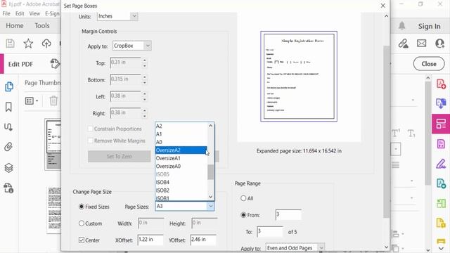 How to resize pages in a PDF document with Adobe Acrobat Pro DC смотреть онлайн