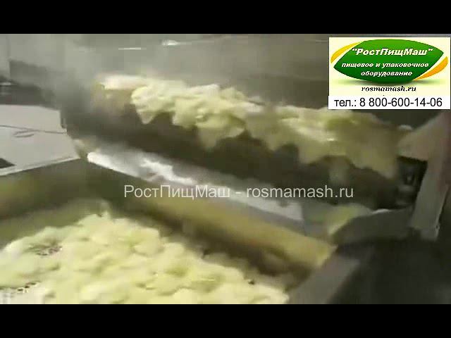 Линия картофеля фри от РостПищМаш смотреть онлайн