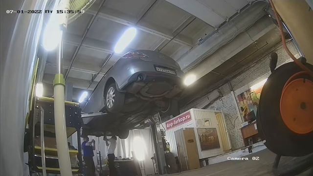 Установка защиты на Mazda 6 2008 год. MOTODOR, арт. 01121 смотреть онлайн