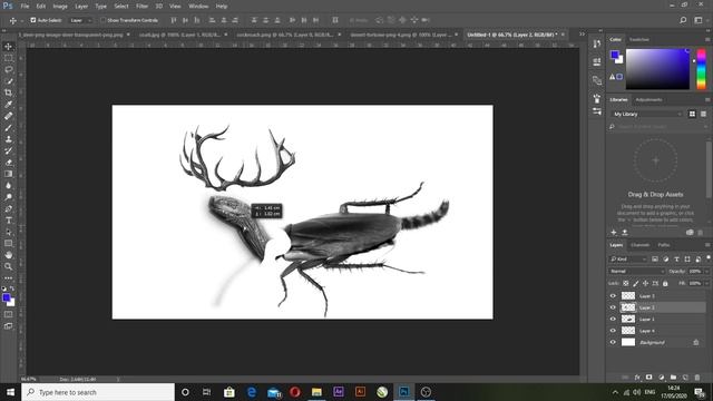 hybrid animal photoshop tutorial by sath prat смотреть онлайн