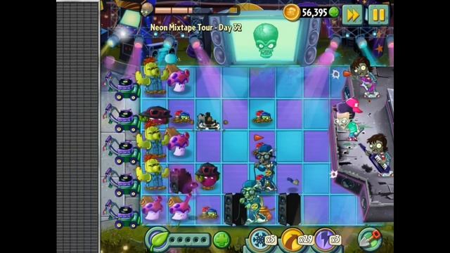 Plants vs. Zombies 2 - Neon Mixtape Tour! ZOMBOSS GOT RHYTHM! (Day 32) смотреть онлайн