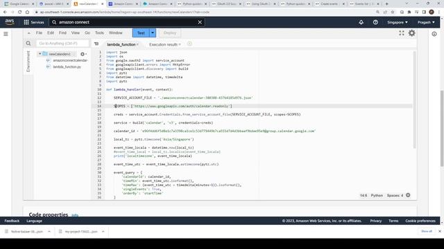 Manage Hours of Operation and Holiday Schedule via Google Calendar API in Amazon Connect смотреть онлайн