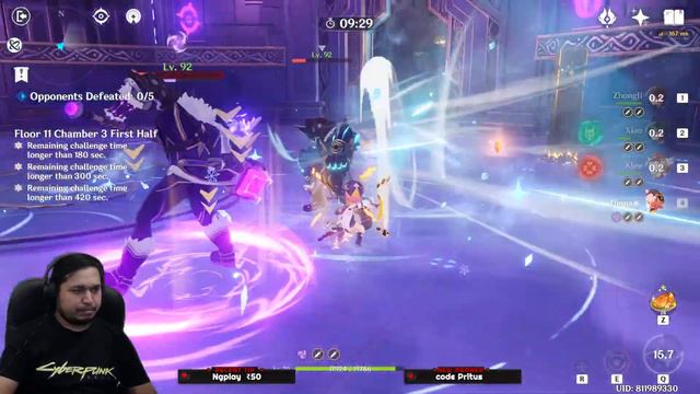 Genshin Impact India | Spiral Abyss Today? | Ar 55/52 смотреть онлайн