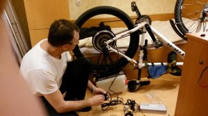 Электровелосипед первое включение