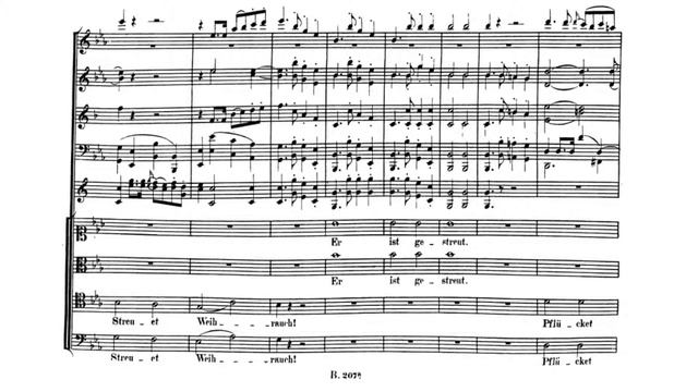 Beethoven: "Schmückt die Altäre" for Orchestra &Chorus from 'The Ruins of Athens Op.114 (with score смотреть онлайн