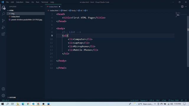 HTML Essentials for Beginning | HTML list | Part 4 смотреть онлайн