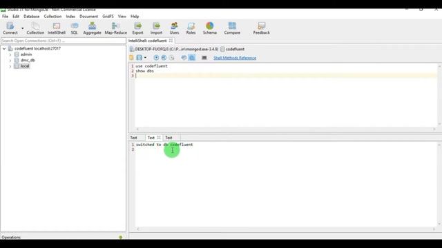 MongoDB tutorial in Hindi 3: Create Database and Drop Database смотреть онлайн