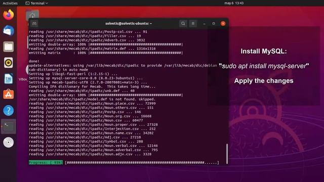 ✔️ INSTALL MySQL on Ubuntu 21.10 смотреть онлайн