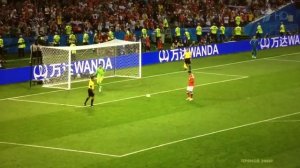 Удар Смолова.  Россия - Хорватия ЧМ-2018. И так сойдёт!!
