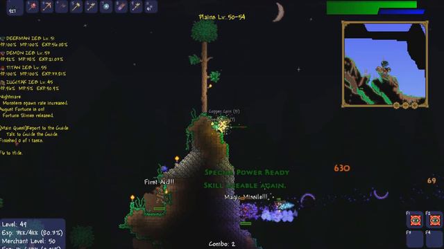 N Mod Terraria 1.2 RPG Lets Play Part 45!: NEW WEAPONS! смотреть онлайн