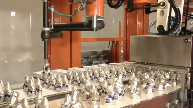 Упаковочное оборудование - Фасовка, упаковка (шоколадные фигуры) смотреть онлайн