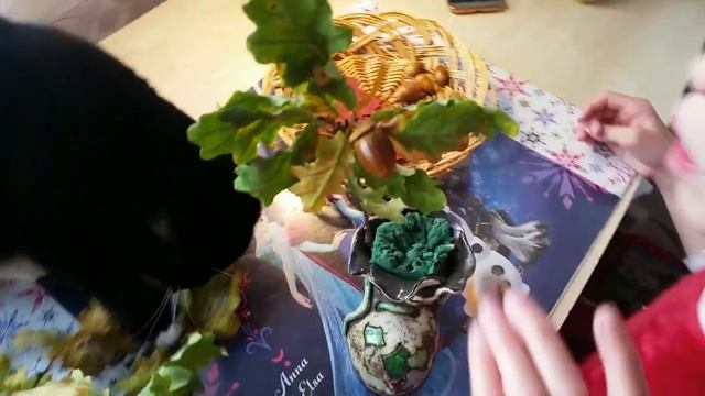 Осенняя поделка с ребенком смотреть онлайн