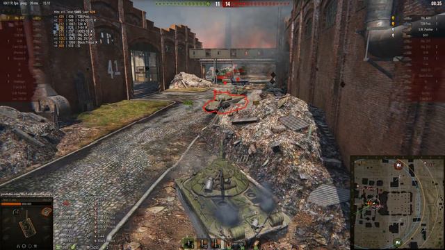 Object 257 - 11 Kills - 1 vs 5 - World of Tanks Gameplay смотреть онлайн