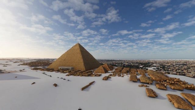 Flight Simulator 2020 Pyramids in Snow смотреть онлайн