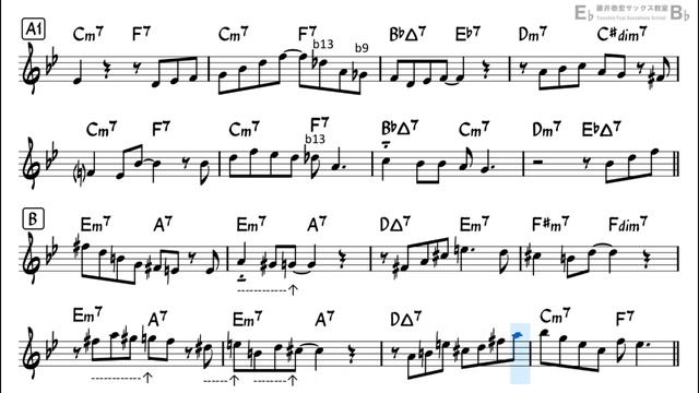 Tea for Two - Easy Solo Example for Tenor Sax смотреть онлайн