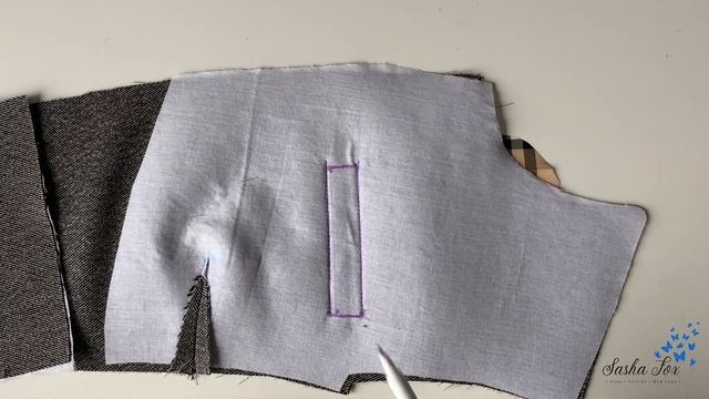 Шьем карман с листочкой / Прорезной карман с листочкой / Жакет Шанель нюансы смотреть онлайн