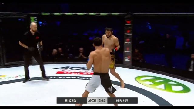 Арман Оспанов Расул Мирзаев бой смотреть онлайн