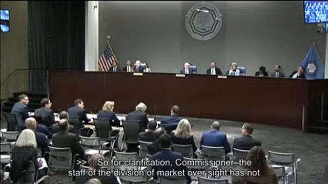 Open Commission Meeting to Consider a Supplemental Proposal to Automated Trading Regulation смотреть онлайн