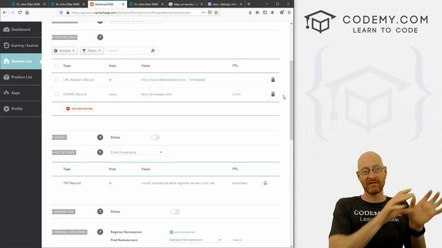 Custom Heroku Domain Names - Python Django Dentist Website #12 смотреть онлайн