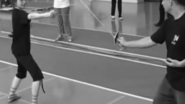 Фехтование. Тренировка. Фрагмент. смотреть онлайн