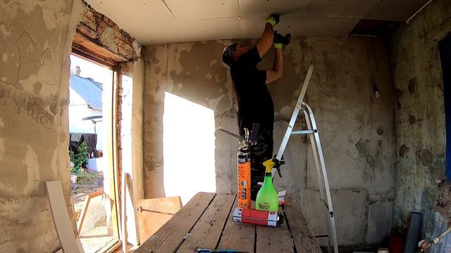 Строим ванную комнату. Потолок. смотреть онлайн