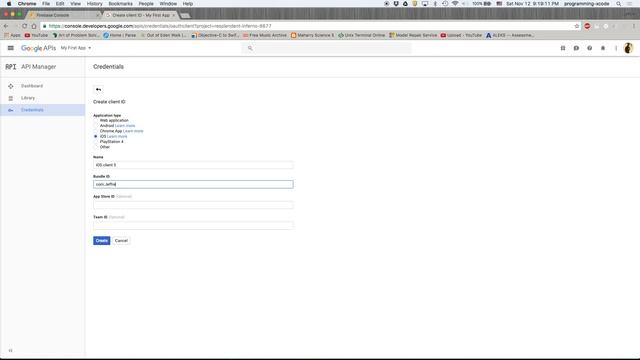 iOS 10 Swift 3 Xcode 8 Firebase tutorials: Adding google Sign In part 1 смотреть онлайн