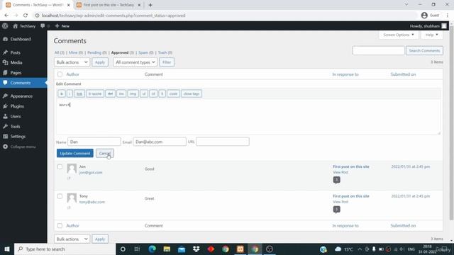 Comments in WordPress | Comments Settings in WordPress | Comment on Post | Complete WordPress Cours смотреть онлайн