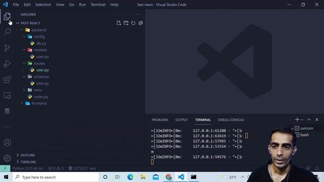 Fast API React CRUD Application | MySQL | Docker смотреть онлайн