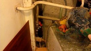 Туалетная комната. Герметизация. (дом серии П46)