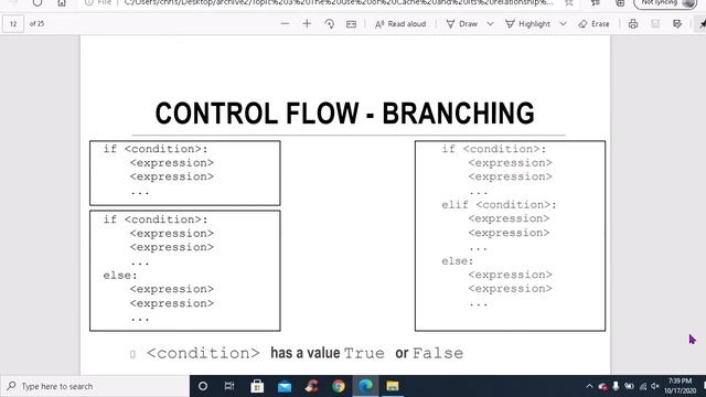 Some simple Python explained: Branching and Iteration using While and For loops смотреть онлайн