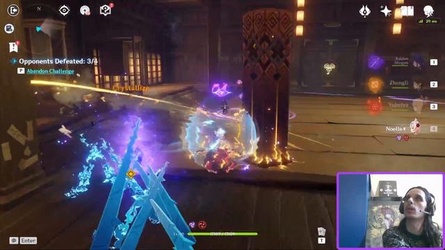 Genshin Impact - farming mats for Rosaria and Raiden Shogun + Labyrinth Warriors Part II event смотреть онлайн