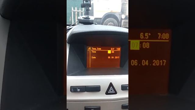 Установка время на опеле смотреть онлайн