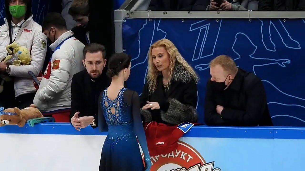 Анна Щербакова: Реакция Тутберидзе на КП, 6 февраля 2021 г. смотреть онлайн