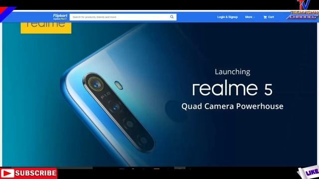 Realme 5 - Price, First Look, Full Specifications, Snapdragon 665, AI Quad Camera | Realme 5 Series смотреть онлайн