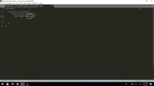 Tutorial JS (ep 05) - hasClass, removeClass, addClass смотреть онлайн
