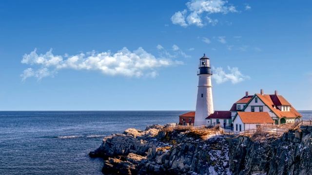 4K UHD NO COPYRIGHT FREE DOWNLOAD LIGHTHOUSE ON MOUNTAIN OCEANSIDE. SCREENSAVER LIVE WALLPAPER смотреть онлайн