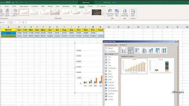 How To Create Waterfall Chart In Excel? एक्सेल में वॉटरफॉल चार्ट कैसे बनाएं смотреть онлайн