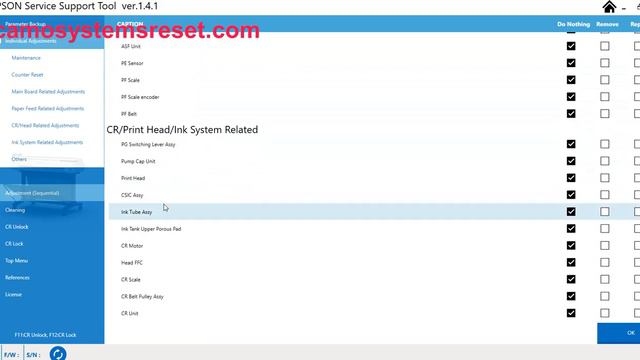 🖨️ Service program support tool reset SC-F500 F570 SC-T3100 SC-T3100X/SC-T3100D SC-T5100 SC-T5100N смотреть онлайн