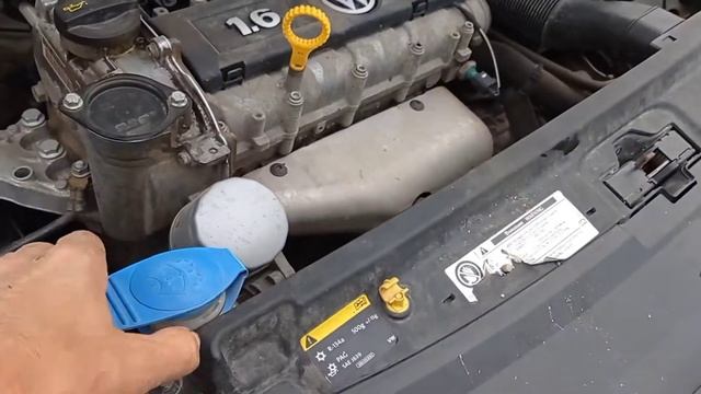 Замена помпы фолцваген поло 1.6 смотреть онлайн