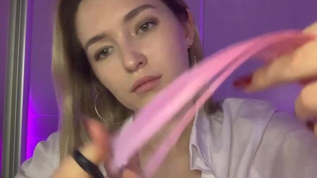 ASMR Усыпляющая стрижка волос АСМР Ролевая игра смотреть онлайн